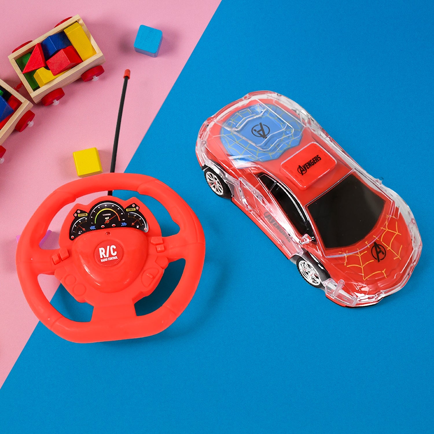 17927 Plastic Remote Control Car, Remote Control Racing car with Two Function Backward and Forward. Handle Design Remote. Best Birthday Gift, Birthday Return Gift with Rechargeable Battery For Car 17927 Plastic Remote Control Car, Remote Control Racing car with Two Function Backward and Forward. Handle Design Remote. Best Birthday Gift, Birthday Return Gift with Rechargeable Battery For Car